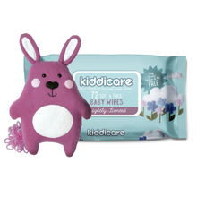 Load image into Gallery viewer, Kiddicare Baby Wipes - Lightly Scented Wipes - 72 Wipes Per Pack