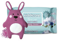 Load image into Gallery viewer, Kiddicare Baby Wipes - Lightly Scented Wipes - 72 Wipes Per Pack