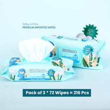 Load image into Gallery viewer, Kiddicare New Zealand's Pure Baby Wipes - Water Wipes, 72 Wipes Per Pack