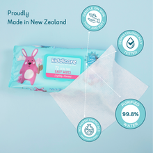 Load image into Gallery viewer, Kiddicare Baby Wipes - Lightly Scented Wipes - 72 Wipes Per Pack
