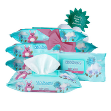 Load image into Gallery viewer, Kiddicare Baby Wipes - Lightly Scented Wipes - 72 Wipes Per Pack