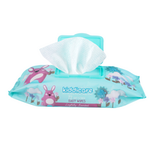 Load image into Gallery viewer, Kiddicare Baby Wipes - Lightly Scented Wipes - 72 Wipes Per Pack