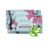 Load image into Gallery viewer, Kiddicare Baby Wipes - Lightly Scented Wipes - 72 Wipes Per Pack
