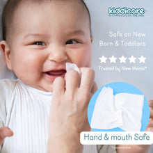 Load image into Gallery viewer, Kiddicare Eco-Friendly Pure Baby Wipes - Water Wipes - 70s
