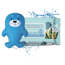 Load image into Gallery viewer, Kiddicare New Zealand&#39;s Pure Baby Wipes - Water Wipes, 72 Wipes Per Pack
