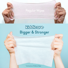 Load image into Gallery viewer, Kiddicare Baby Wipes - Lightly Scented Wipes - 72 Wipes Per Pack
