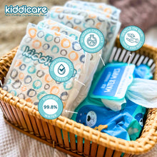 Load image into Gallery viewer, Kiddicare Eco-Friendly Pure Water Baby Wipes - 70s
