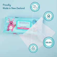 Load image into Gallery viewer, Kiddicare Baby Wipes - Lightly Scented Wipes - 72 Wipes Per Pack
