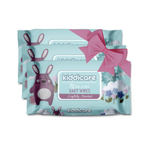 Load image into Gallery viewer, Kiddicare Baby Wipes - Lightly Scented Wipes - 72 Wipes Per Pack
